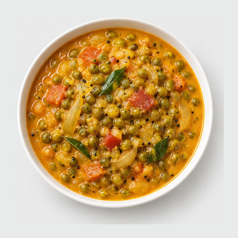 Curry de haricots mungo façon cherupayar curry