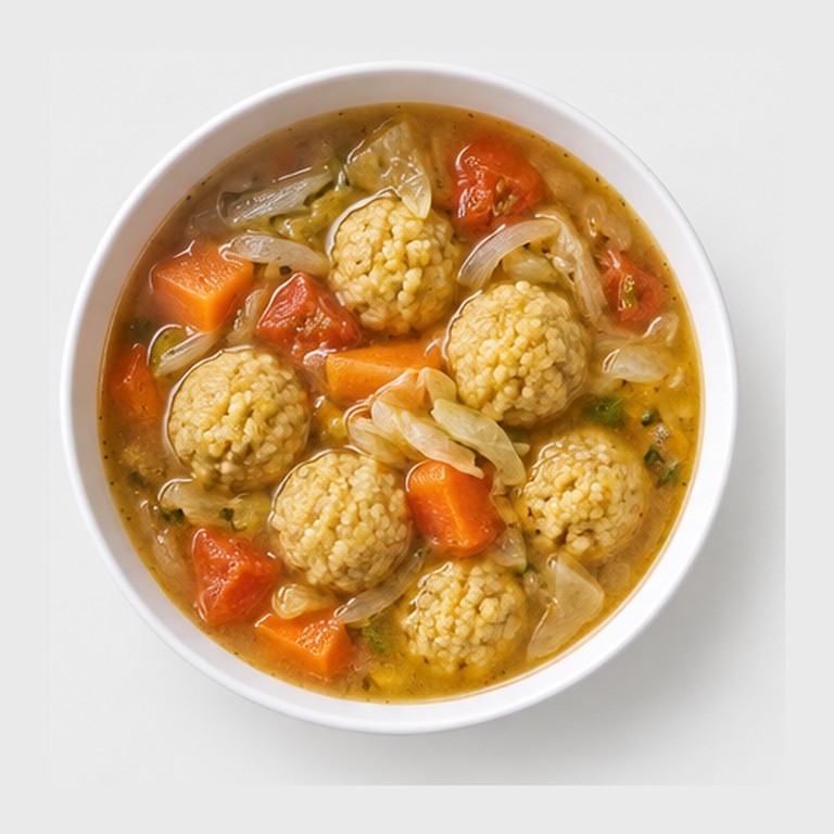 Boulettes de mil au bouillon façon dambou