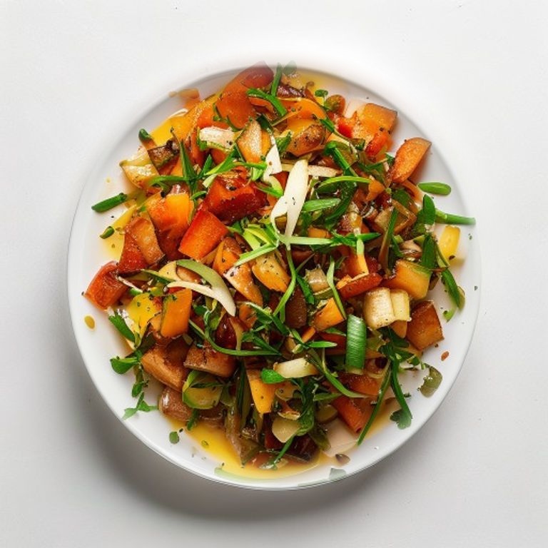 Sauté de légumes des Tonga façon kai si ming