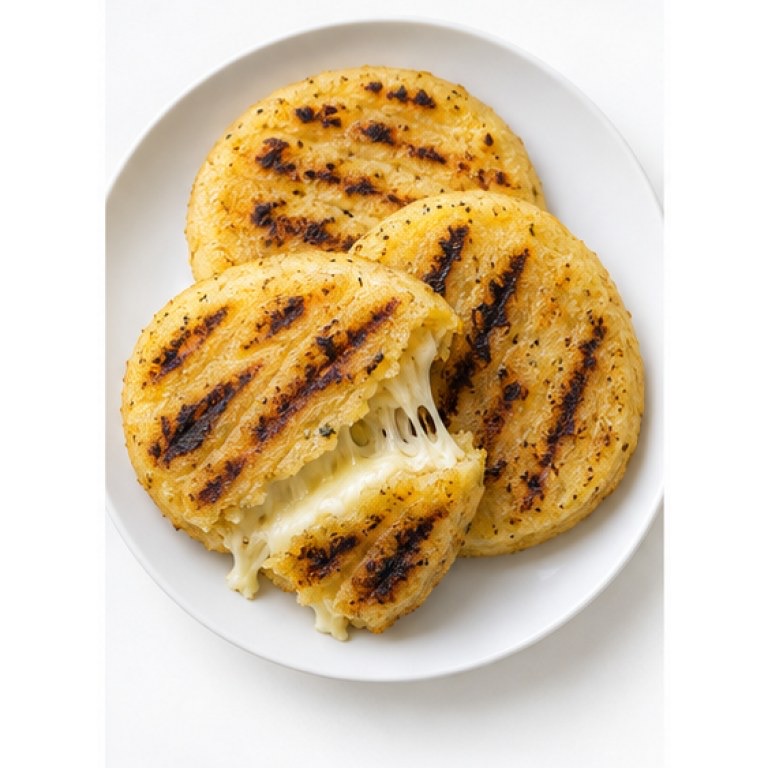 Arepas de Maïs Grillées