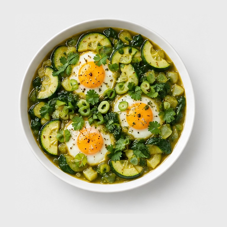 Shakshuka Verte (Israël / Moyen-Orient)