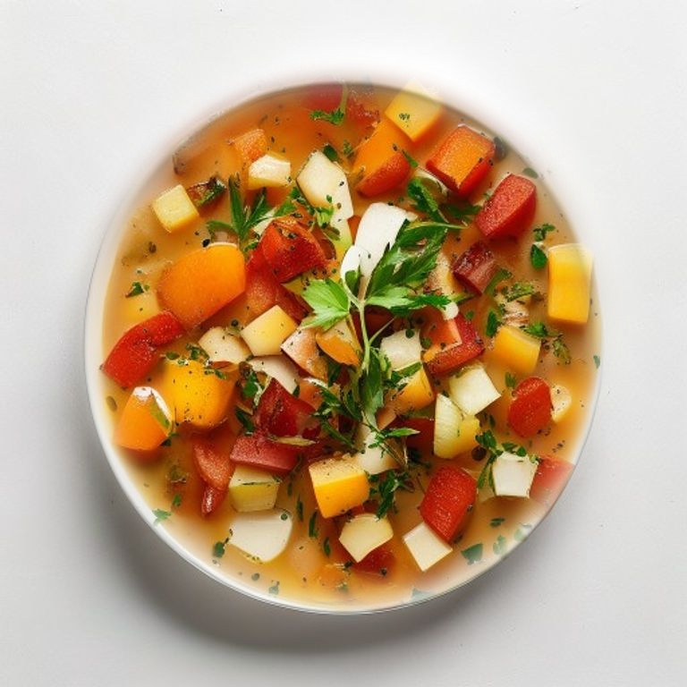 Soupe paysanne aux légumes façon çorba
