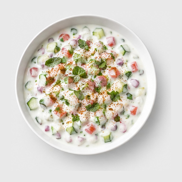 Accompagnement yaourt-légumes façon raita (Inde)