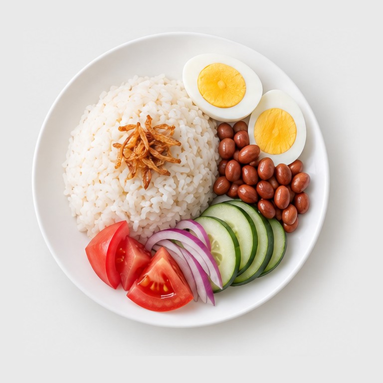 Nasi Lemak simplifié
