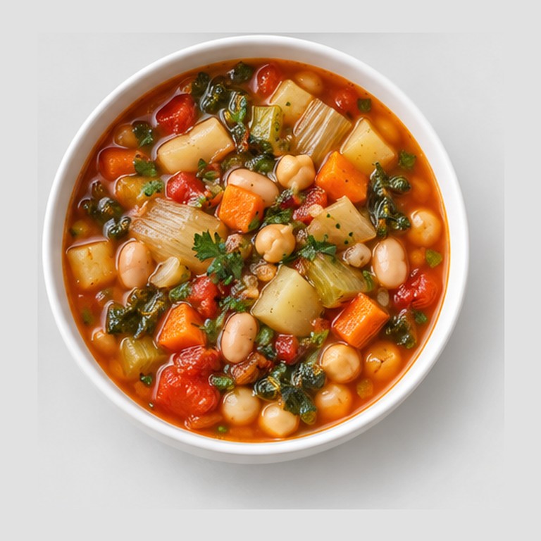 Minestrone della Longevità — Soupe des Centenaires Sardes