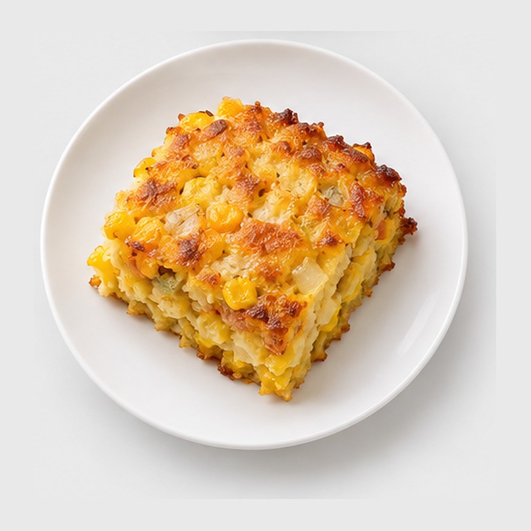 Gâteau de maïs salé façon sopa paraguaya