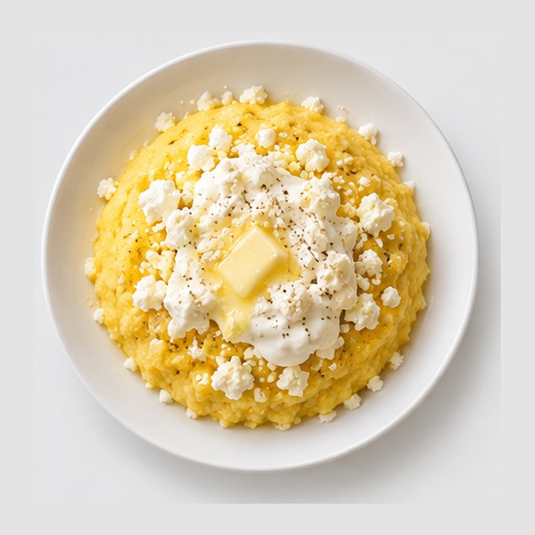Mămăligă au fromage
