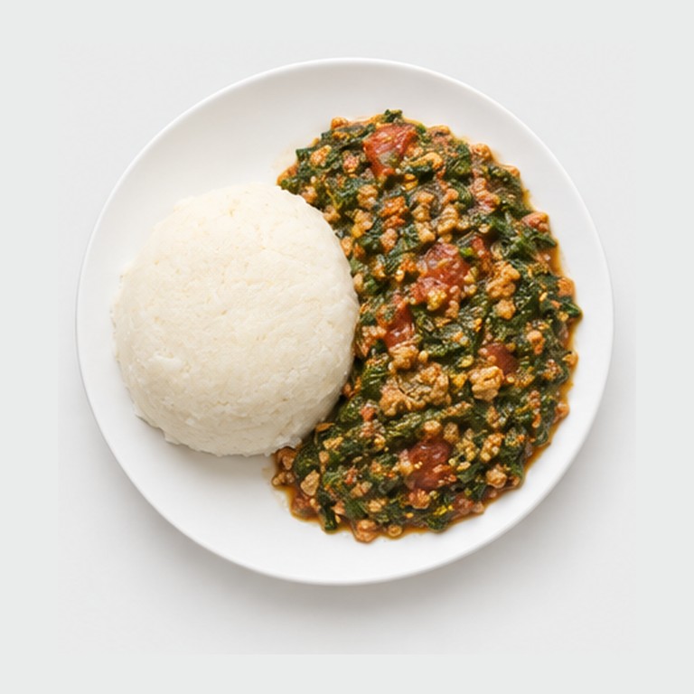 Nsima avec Ndiwo (Malawi)
