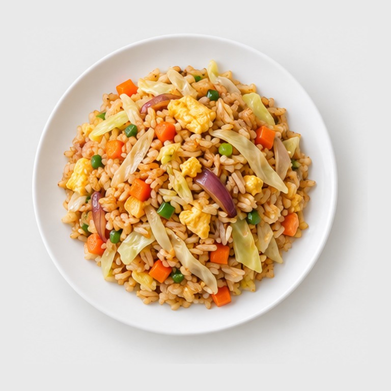 Riz sauté indonésien façon nasi goreng végétarien