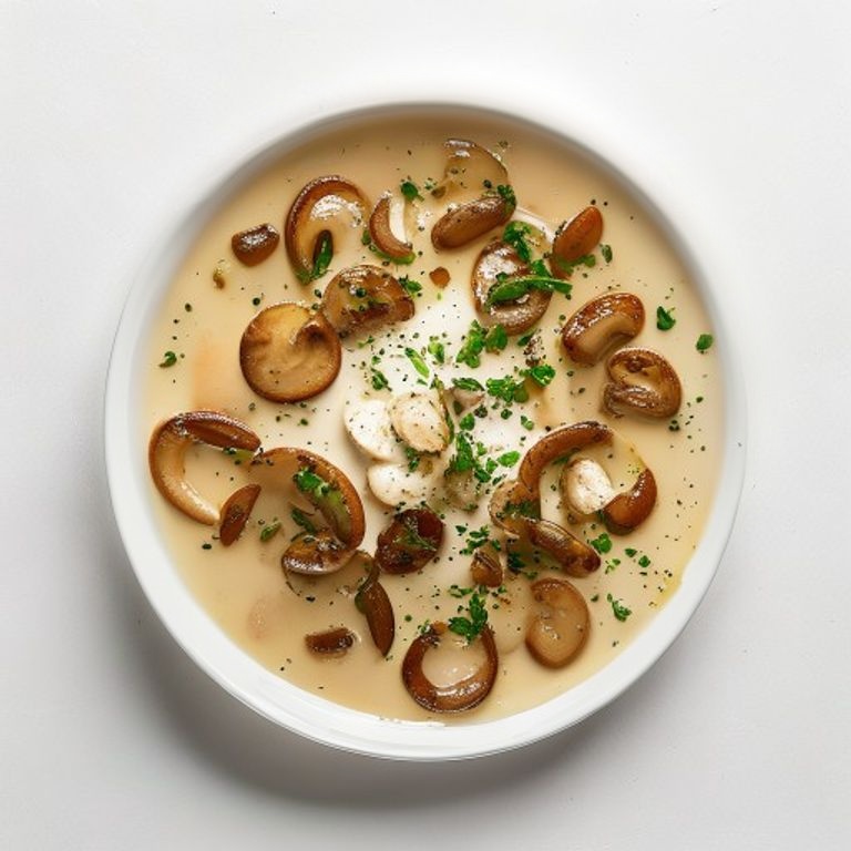 Velouté de champignons shiitake