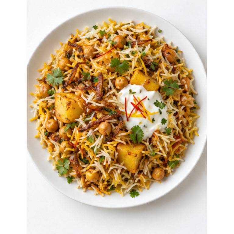 Biryani aux Légumes (Hyderabad Style, Inde)