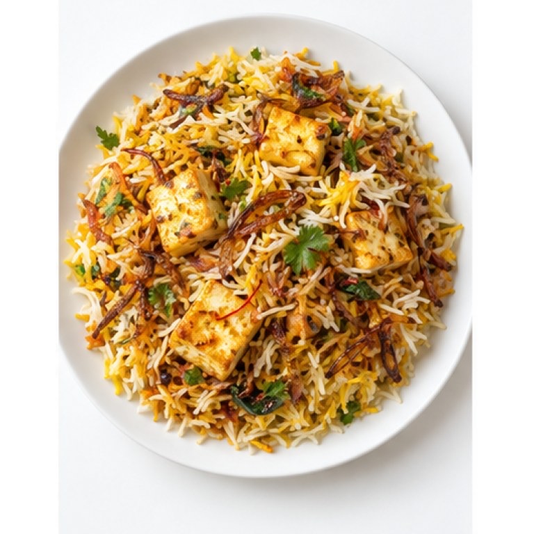 Biryani Végétarien au Paneer