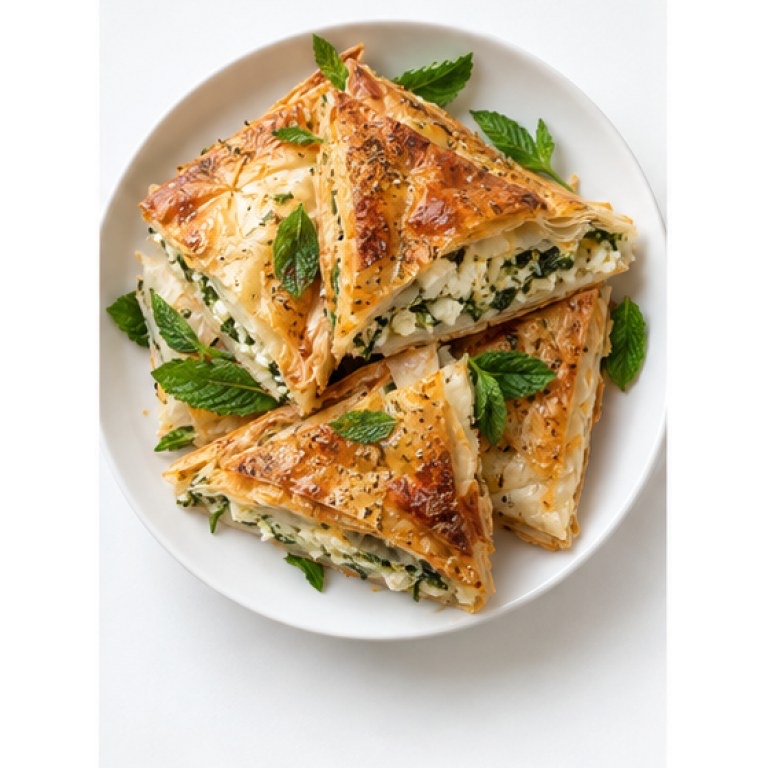 Börek à la Menthe et Fromage Blanc (Turquie)