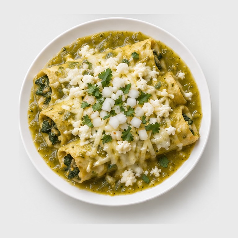 Enchiladas Verdes Végétariennes