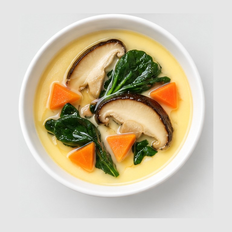 Oeuf vapeur façon chawanmushi de légumes (Japon)