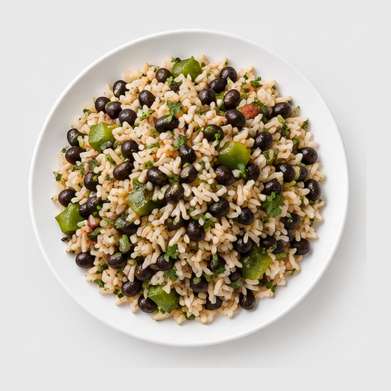 Riz et haricots sautés façon gallo pinto