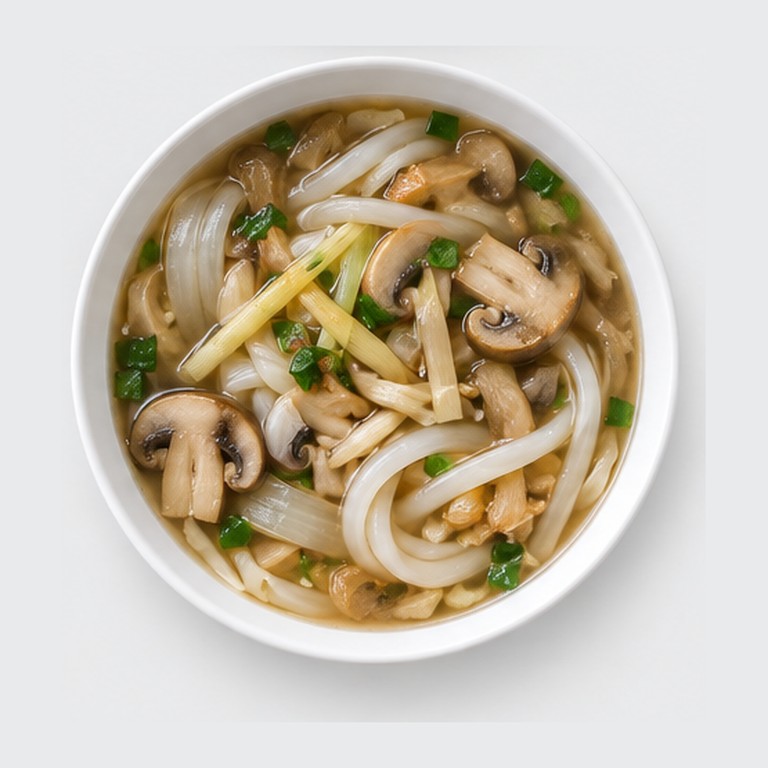 Soupe de riz et vermicelles façon khao piak sen