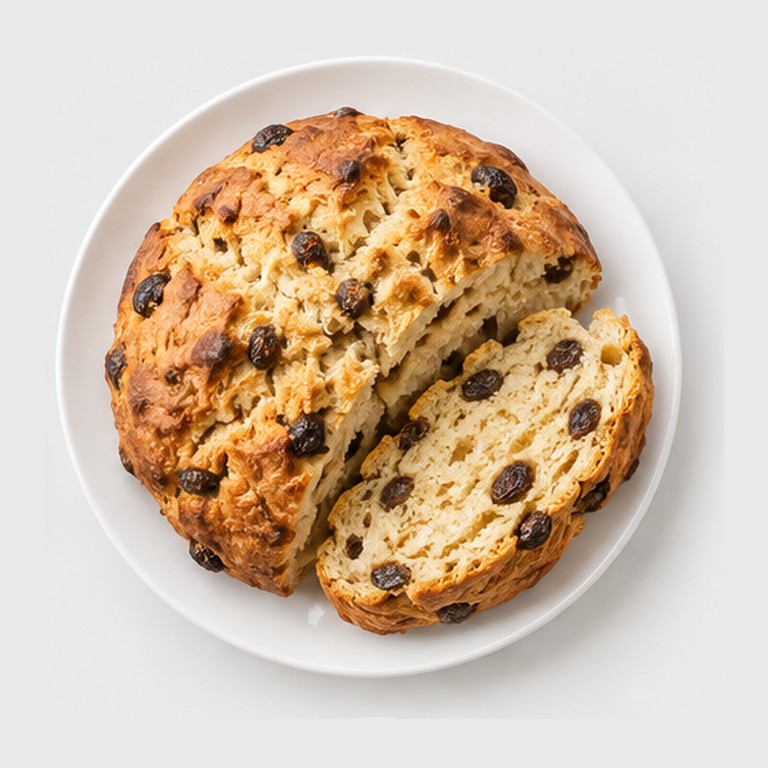 Pain rapide au babeurre et aux raisins secs façon bonnag