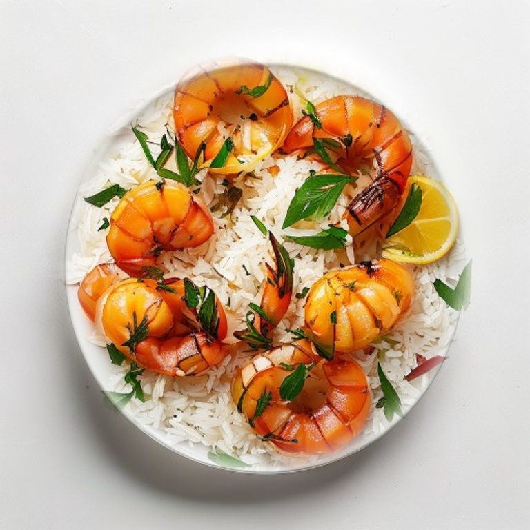 Crevettes sautées à l'ail et au citron