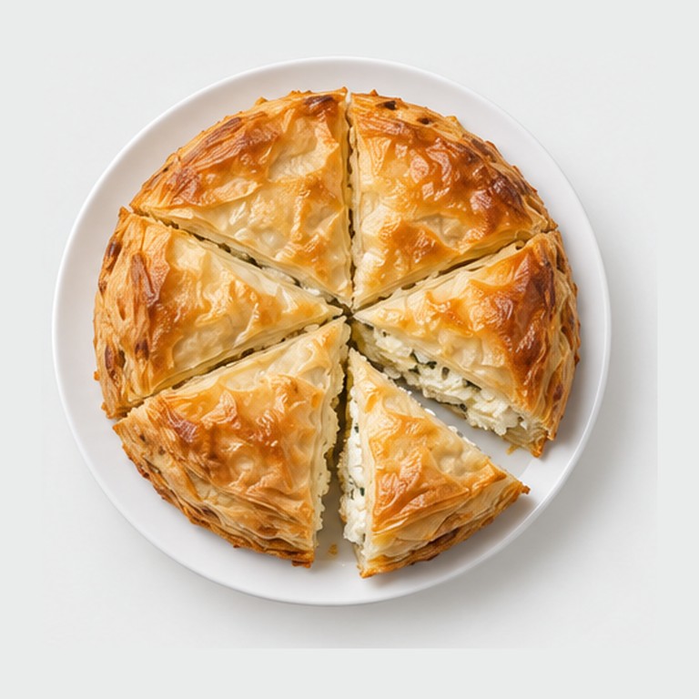 Feuilleté grec au fromage blanc façon tiropita