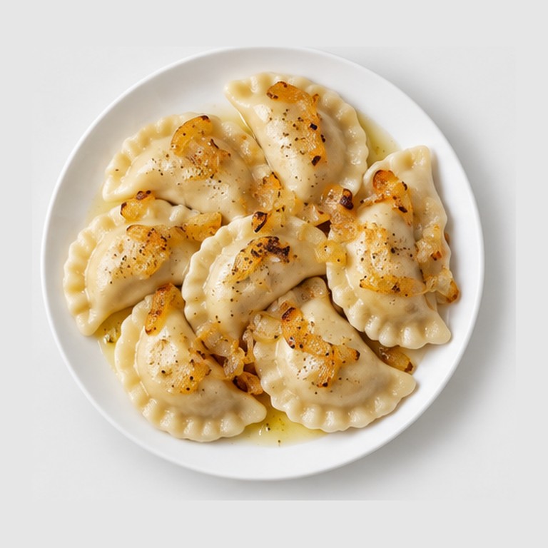 Raviolis polonais à la pomme de terre façon pierogi végétariens