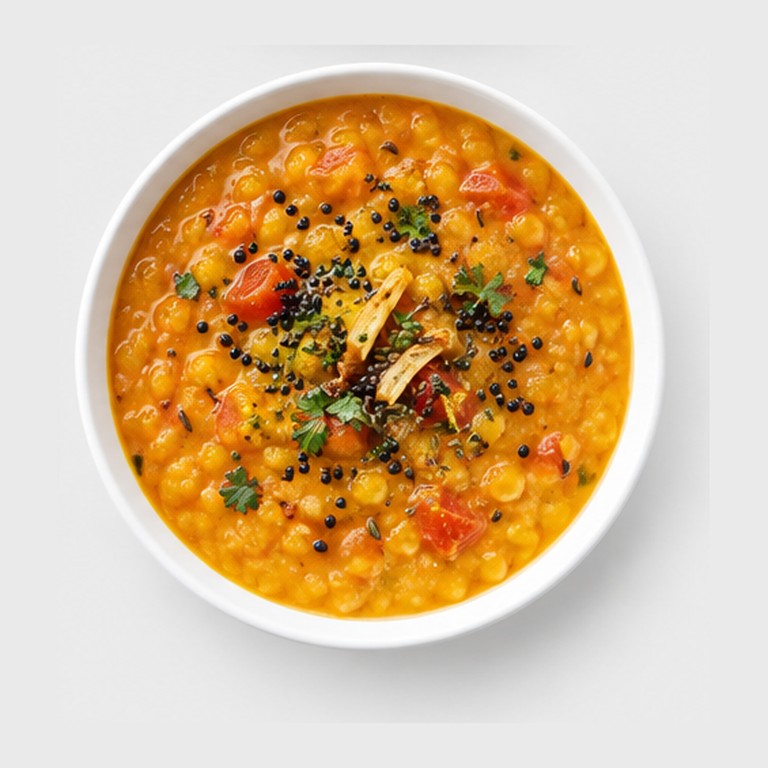 Dal Tadka (Lentilles Jaunes Tempérées aux Épices)