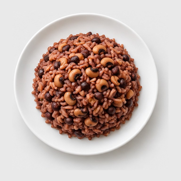 Riz et haricots à la ghanéenne façon waakye