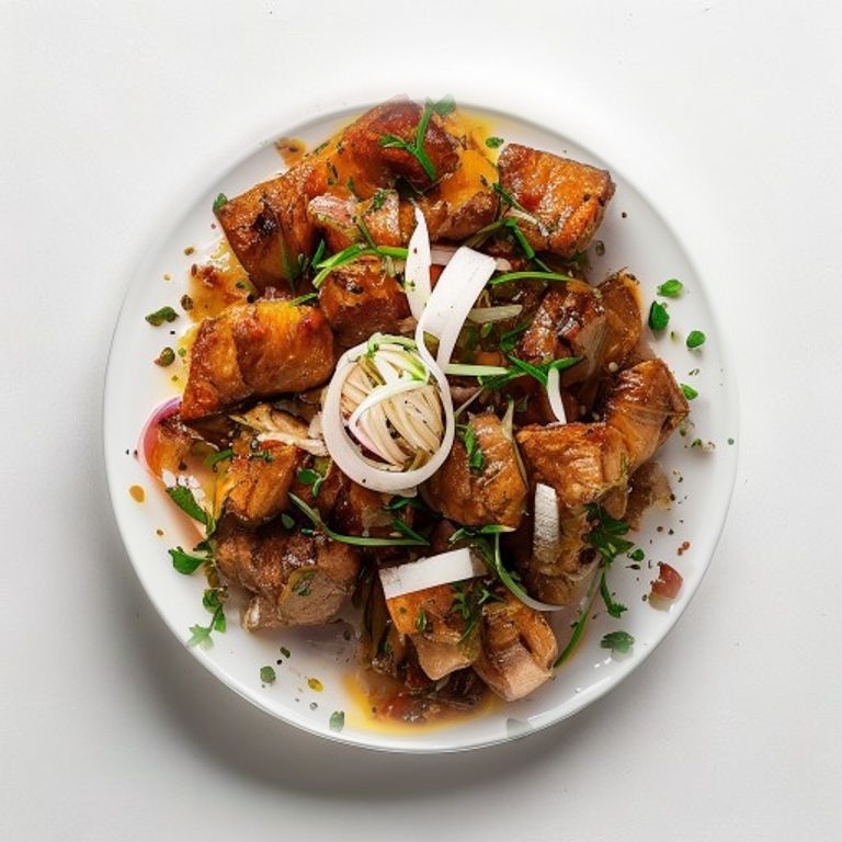 Bœuf haché, chou, oignon rouge et cumin