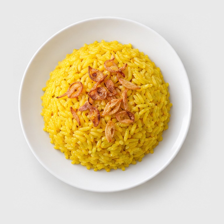 Riz festif au curcuma et lait de coco façon nasi kuning