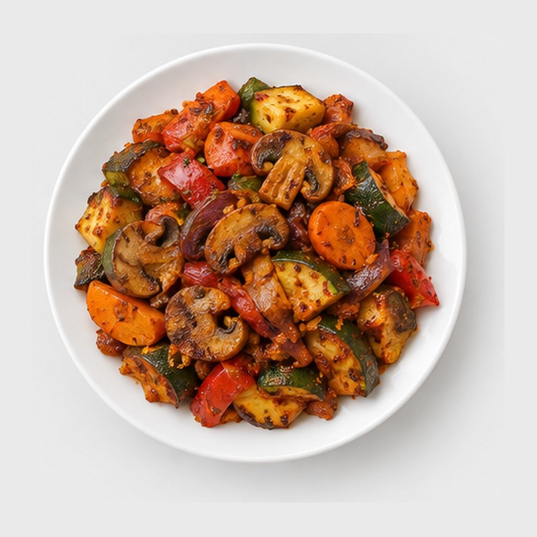 Sauté épicé éthiopien façon tibs végétarien aux légumes