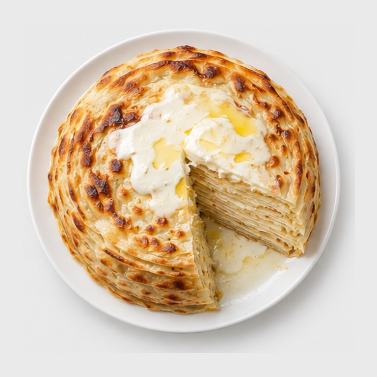 Crêpe superposée kosovare façon flia