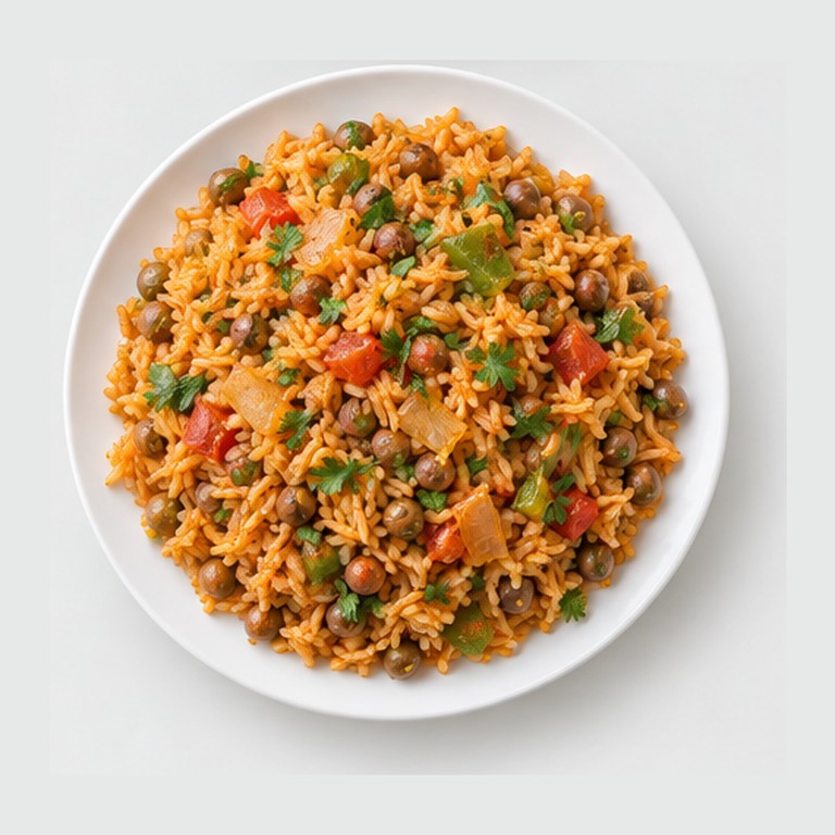 Riz aux pois d'angole dominicain façon locrio de guandules