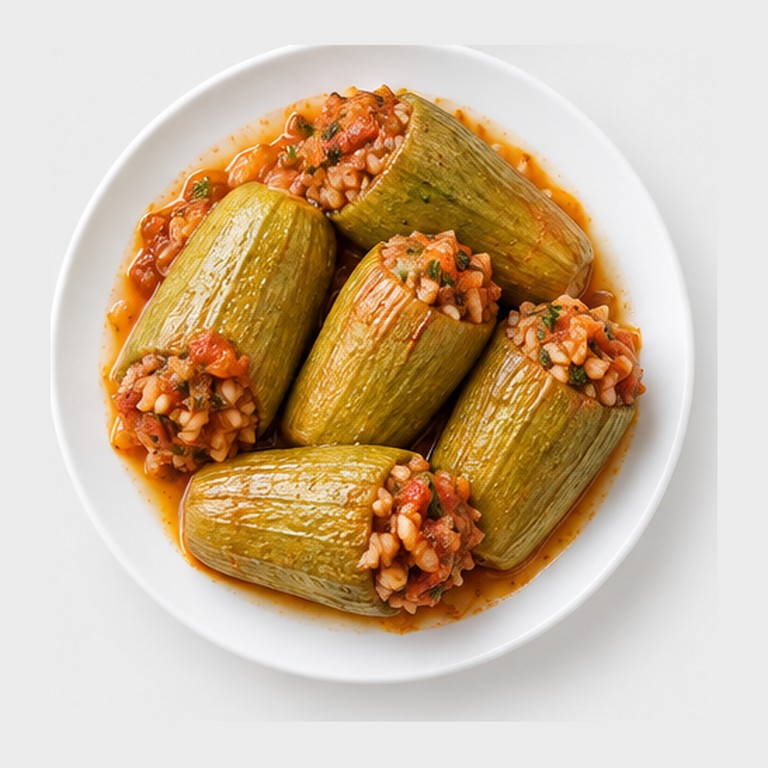 Courgettes farcies du Qatar façon kousa mahshi