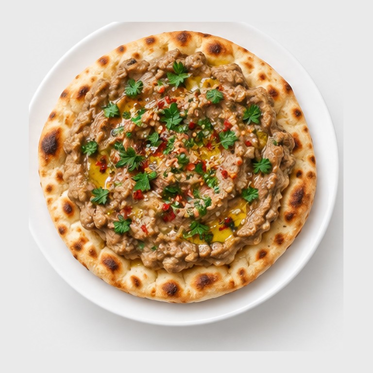 Bigilla sur Ftira — Purée de Fèves Maltaise sur Pain Plat