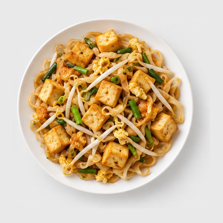 Pad Thaï Végétarien aux Nouilles de Riz