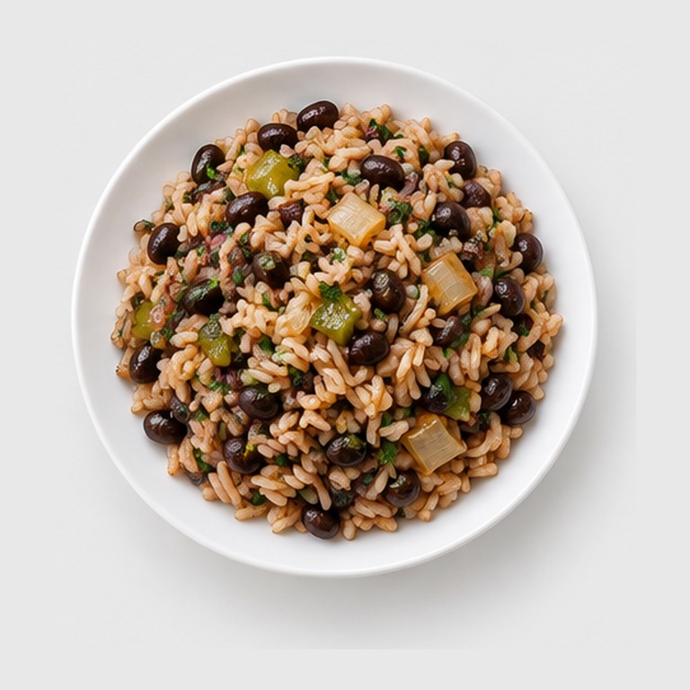 Riz aux haricots noirs façon congri