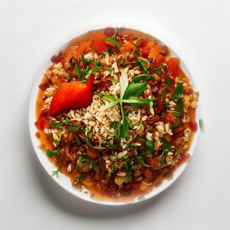 Riz aux haricots et sauce tomate façon watché