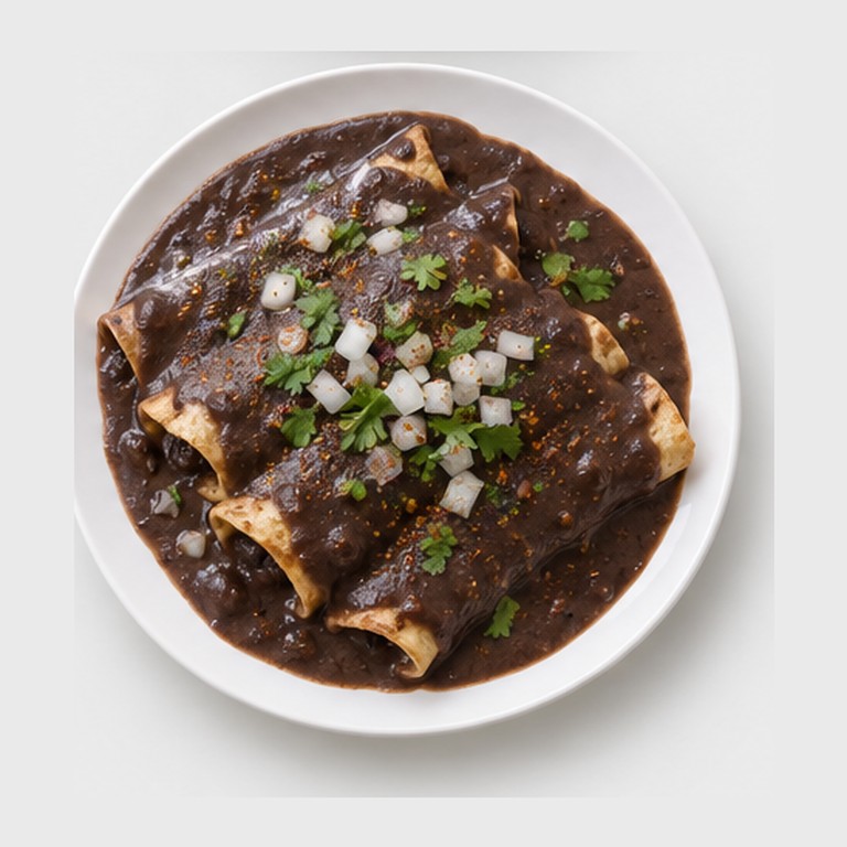 Tortillas à la sauce haricots noirs façon enfrijoladas