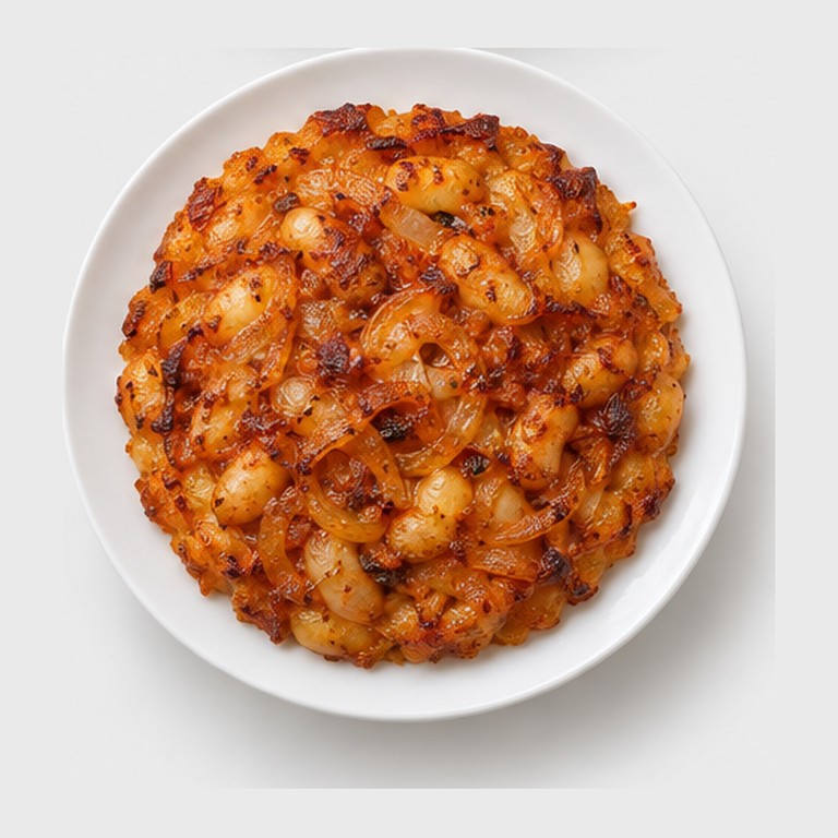Gratin de haricots blancs au paprika façon prebranac