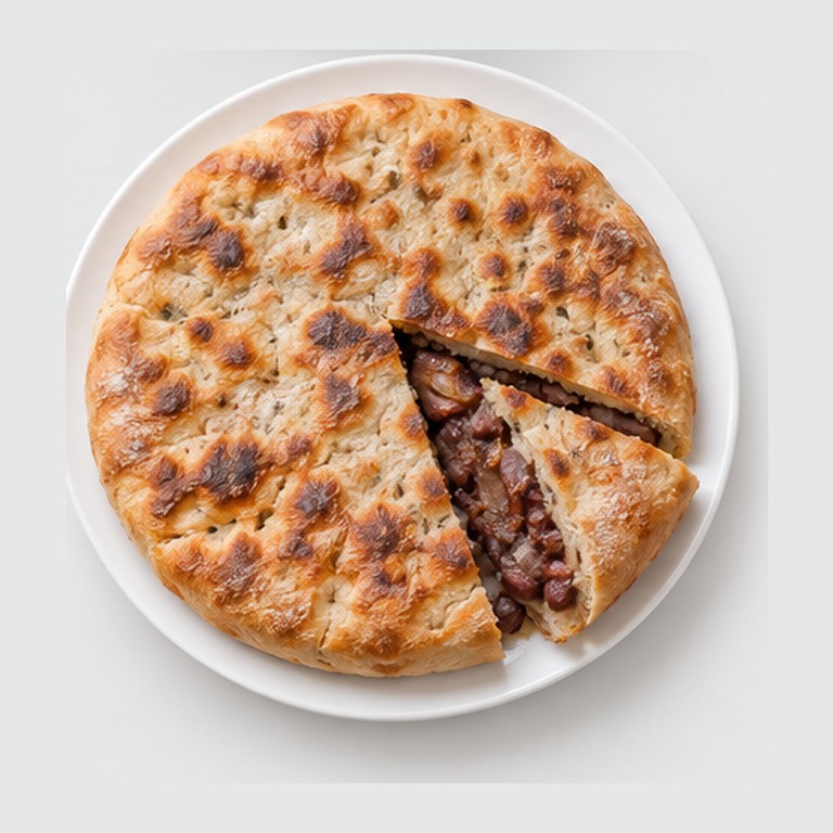 Galette aux haricots façon lobiani