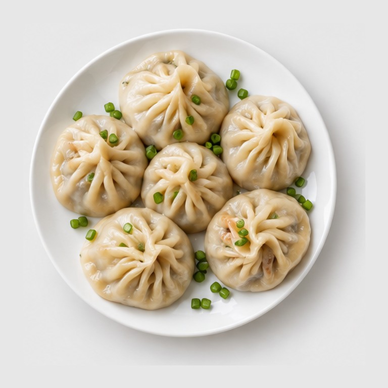 Raviolis cuits à la vapeur mongols façon buuz végétariens