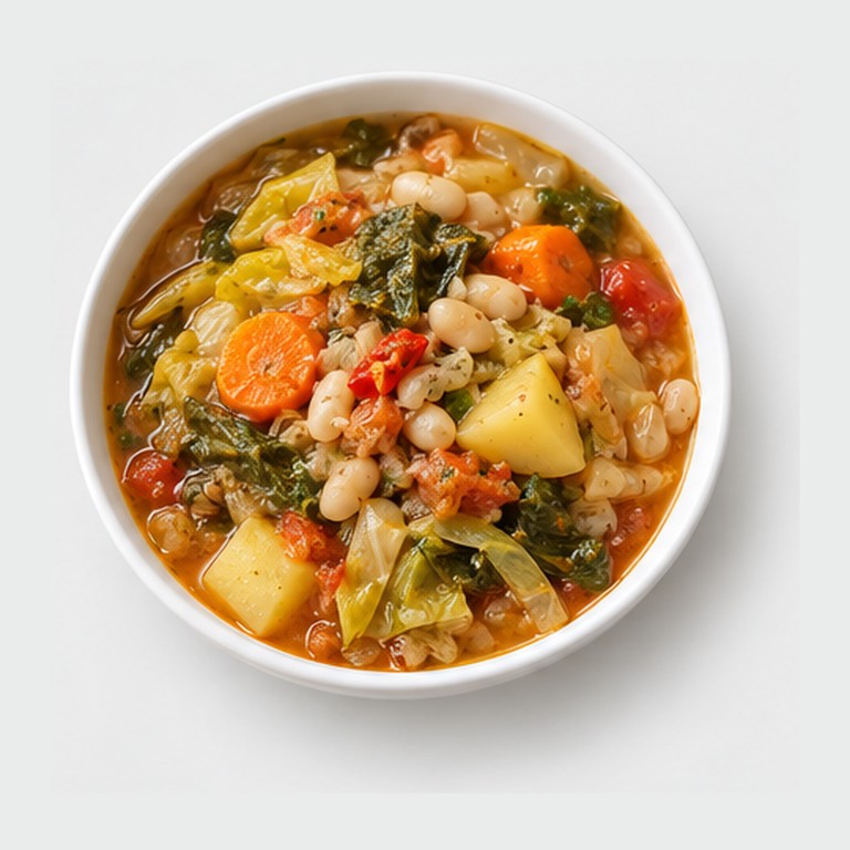 Ragoût végétarien cap-verdien façon catchupa com verduras