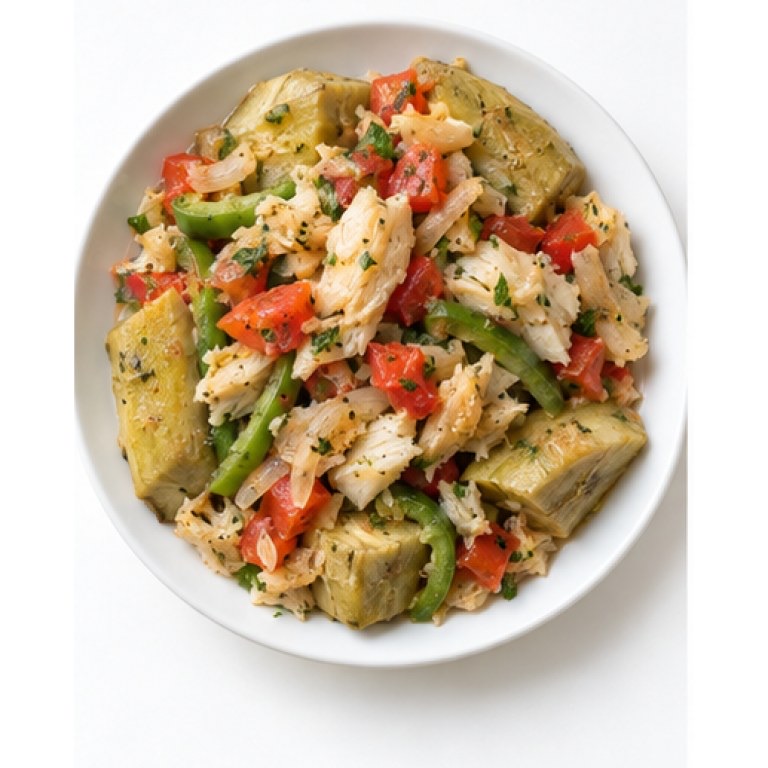 Bananes vertes à la morue créole façon green fig and saltfish