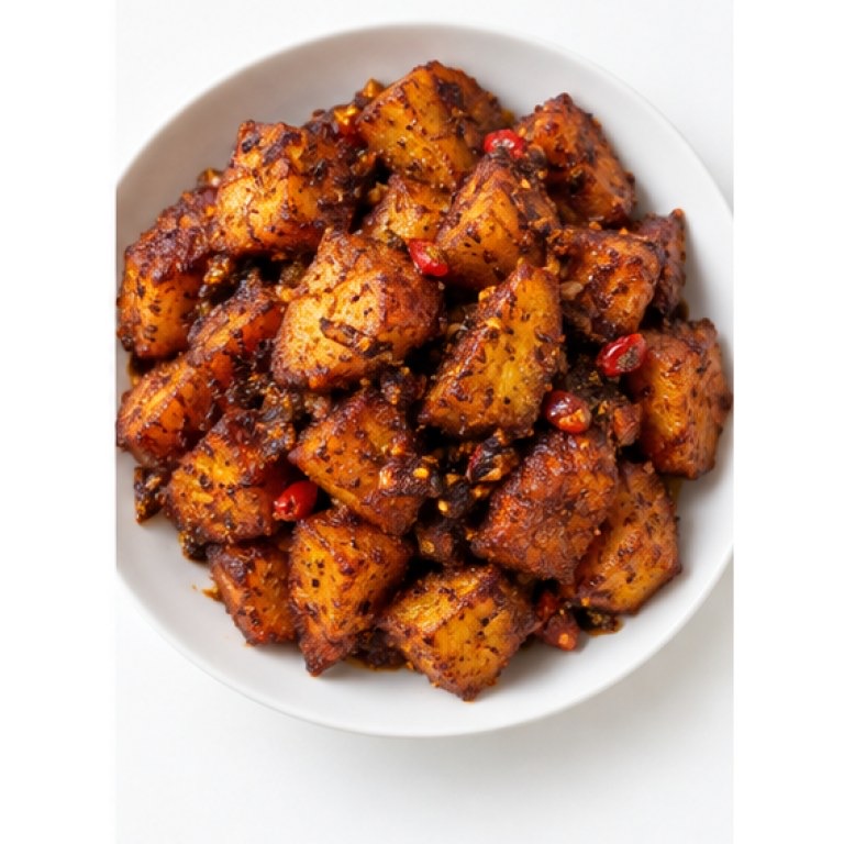 Bananes plantains épicées façon kelewele (Ghana)