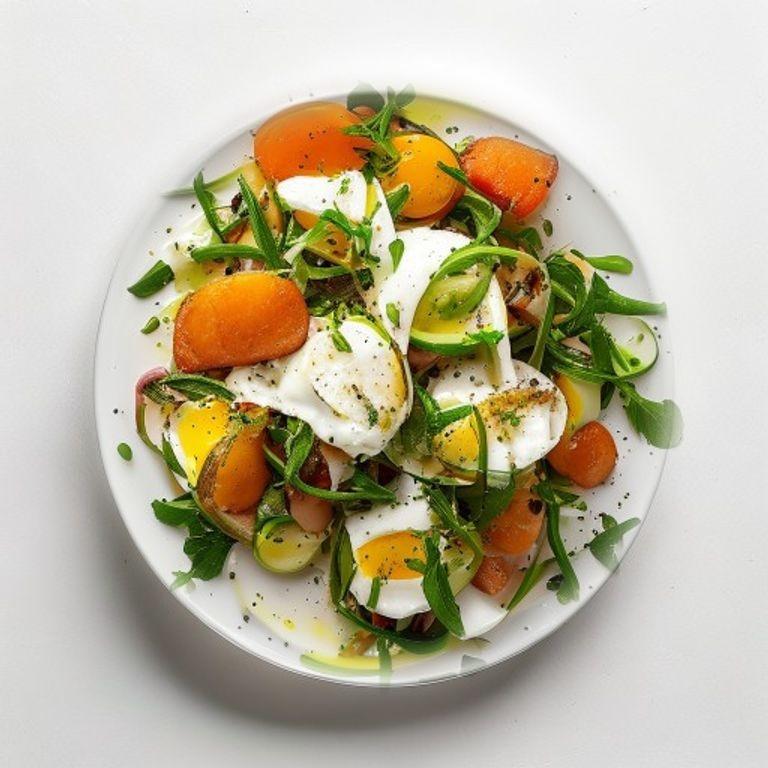 Thon, haricots verts et œuf, vinaigrette