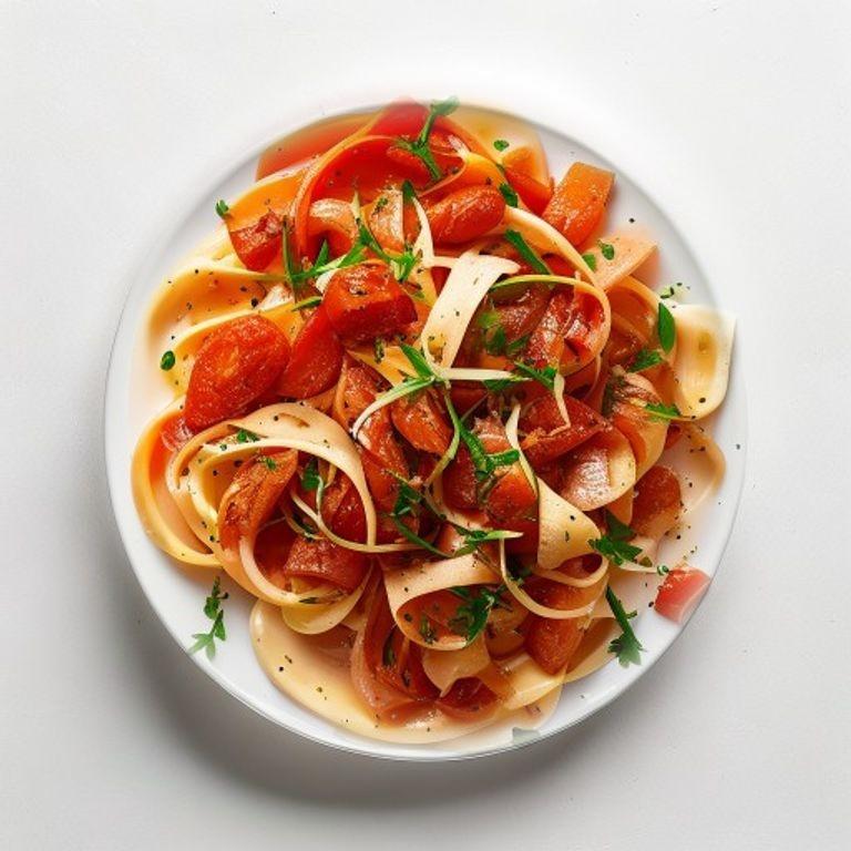 Pâtes au chorizo et tomate
