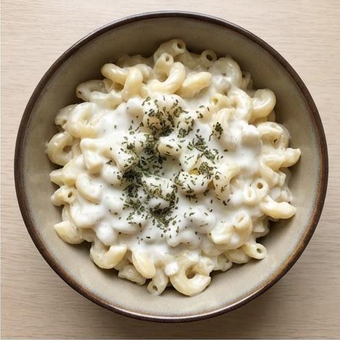 Pâtes au yaourt à l'ail façon macaroni bil laban
