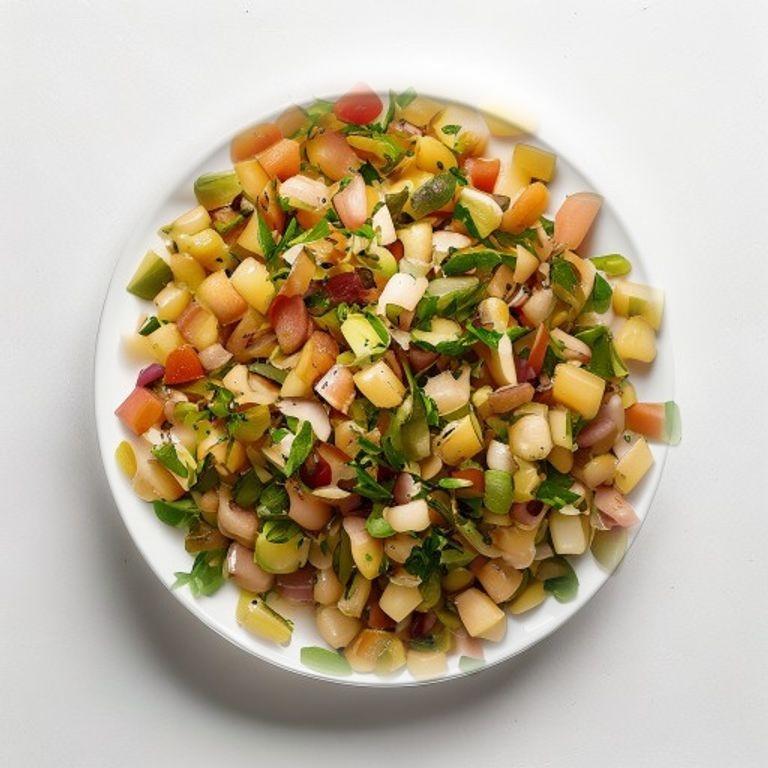 Salade de lentilles à la vinaigrette