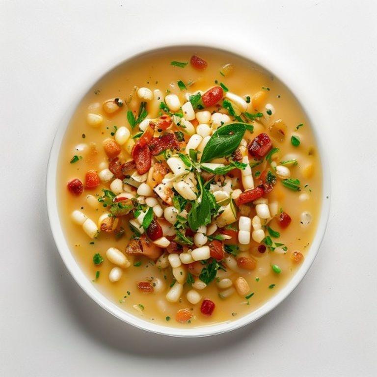 Minestrone aux haricots blancs