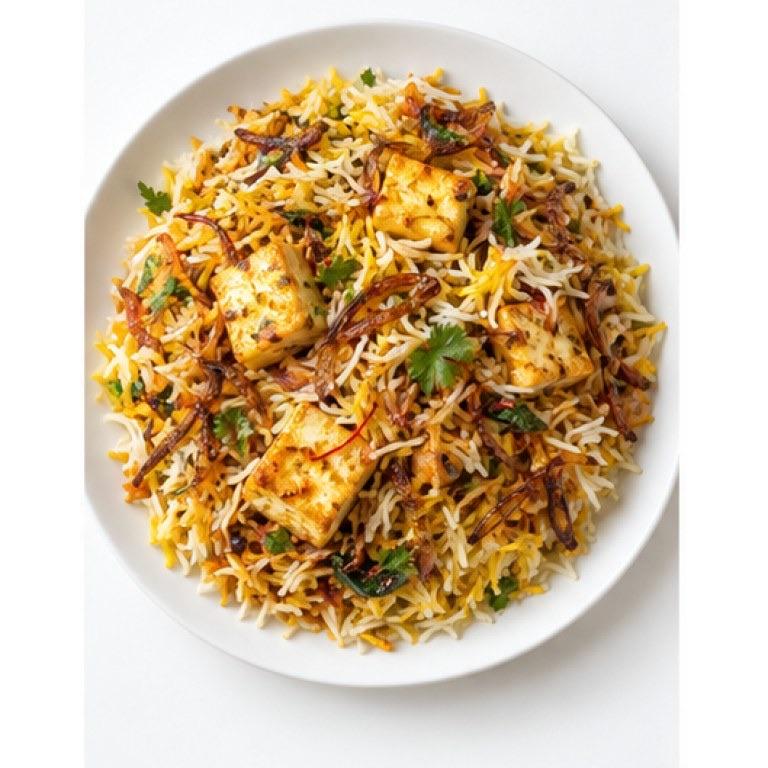 Biryani Végétarien au Paneer